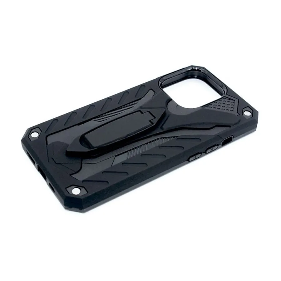 Apple ZAŠTITNA MASKA PC ROBOT ARMOR CASE IPHONE14 PRO MAX BLACK