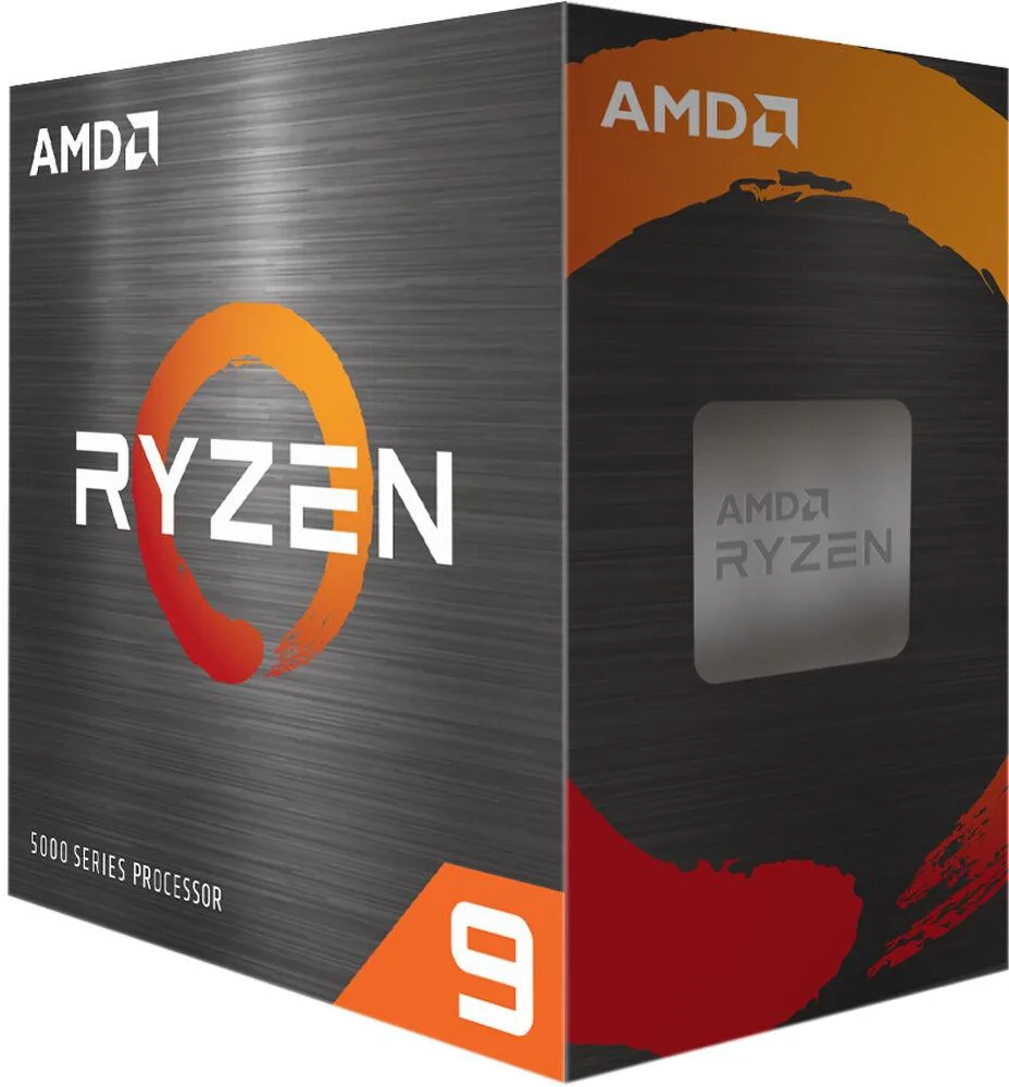 AMD Ryzen 9 5950X AM4 BOX16 cores, 32 threads, 3.4GHz64MB L3,105W, bez hladnjaka