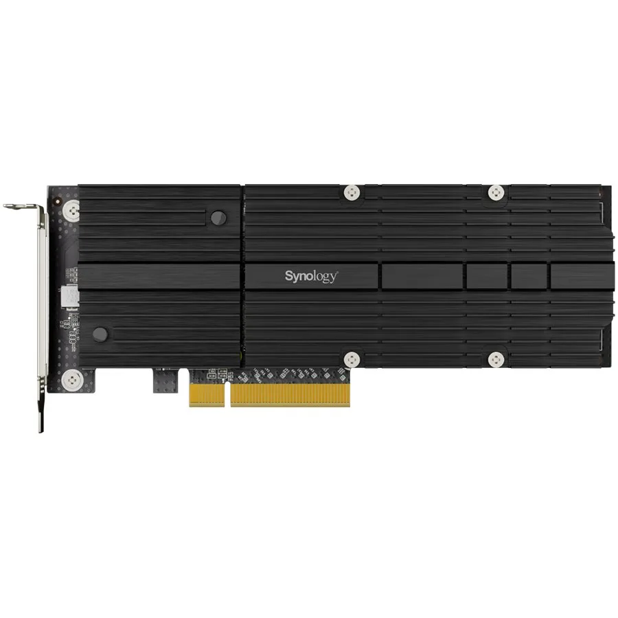 Synology M2D20 Dual-slot M.2 SSD adapter card for cache acceleration, PCIe 3.0 x8, PCIe NVMe