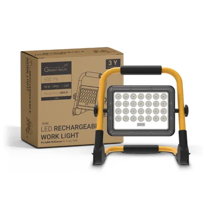 Green TECH Prijenosni LED reflektor 40W, 4000K, IP65