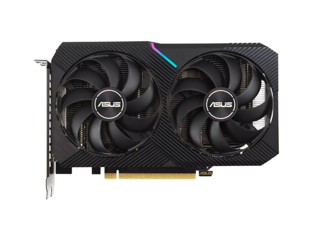 Asus VGA DUAL-RTX3050 OC 6GNVIDIA GeForce RTX 30506GB GDDR6 96bit, DVI-D, HDMI, DP