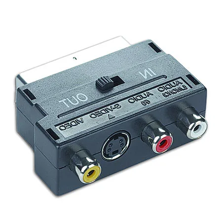 Gembird SCART to 3 RCA + SVHS sa switch-em, CCV-4415