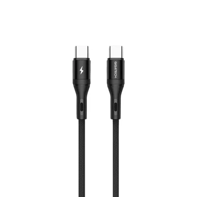 Gigatech C na C kabel XA420 1m, 60W, crni
