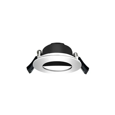Rozetna za modularni downlight DLH-75-WW, promjer 75mm, bijela boja