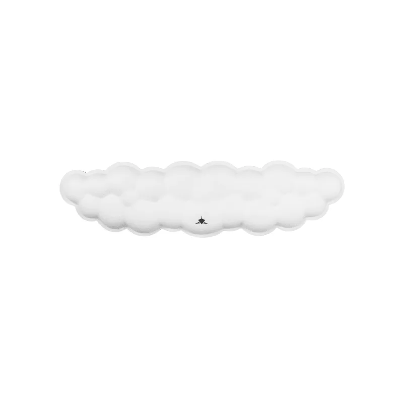 White Shark PODLOGA ZA TASTATURU KP-012 CUMULUS BIJELA