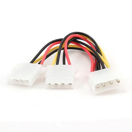 Gembird Kabl napojni interni Y molex, CC-PSU-1 molex 4pin 1x female to 2x male