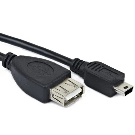 Gembird USB adapter/kabl 2,0 USB AF-miniBM 15cm, A-OTG-AFBM-002