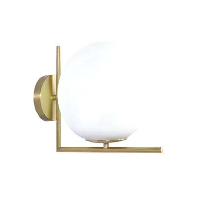 Zidna lampa Green Tech E14 x 1 kom, IP20, zlatna + bijela