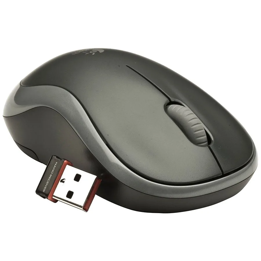 Logitech M185 Wireless Mouse - SWIFT GREY - EWR2