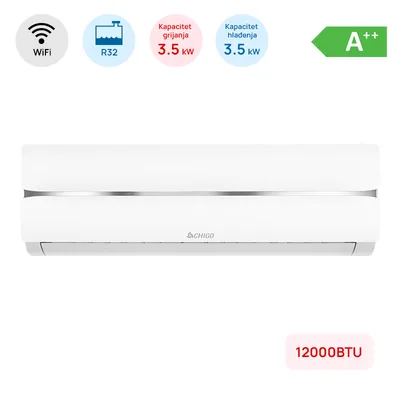 Multi split Chigo unutarnja zidna jedinica 12000BTU, 3.5kW, WiFi
