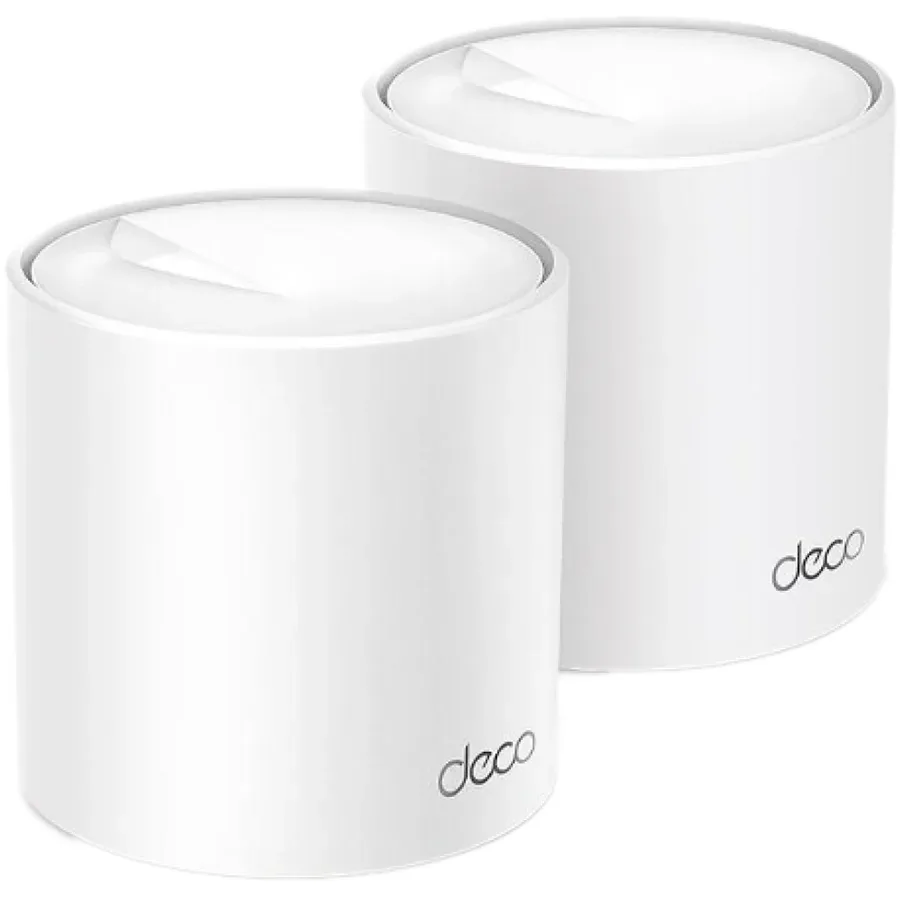 TP-Link Deco X50(2-pack) AX3000 Whole Home Mesh Wi-Fi 6 System, 574 Mbps at 2.4 GHz + 2402 Mbps at 5 GHz