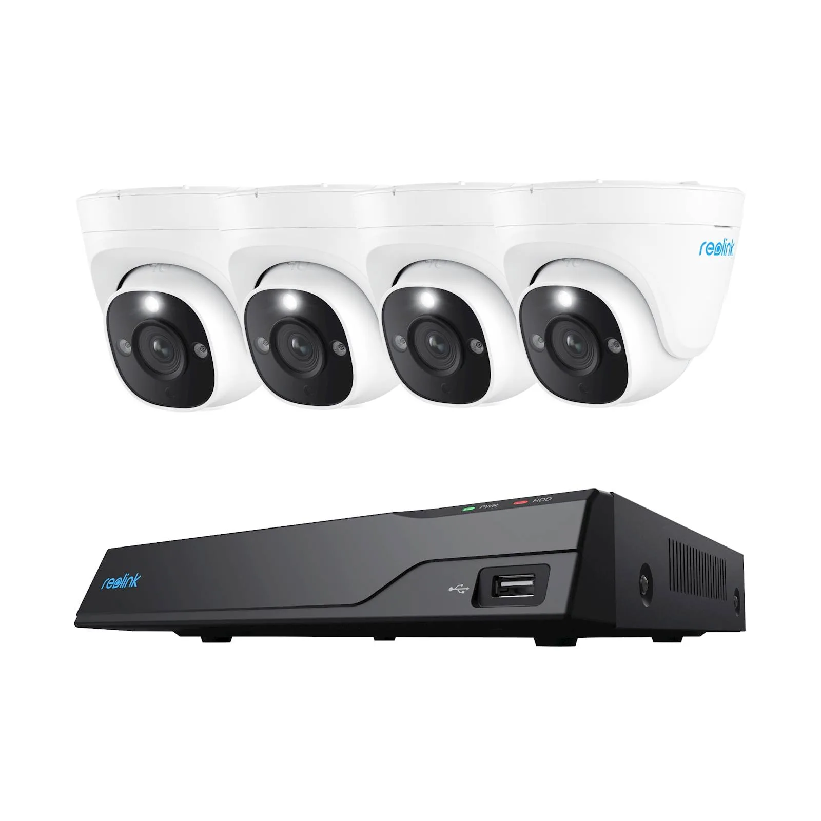 Reolink NVR snimač NVS8-8MD4 4K 8 kanalni NVR. 2TB HDD, 4x kamera POE 8 MP
