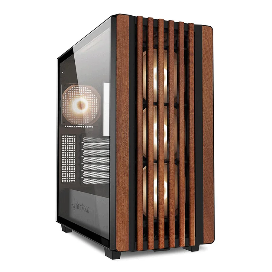 Kućište SHARKOON gaming, Rebel C70G RGB ATX Black, ventilator 4x120mm