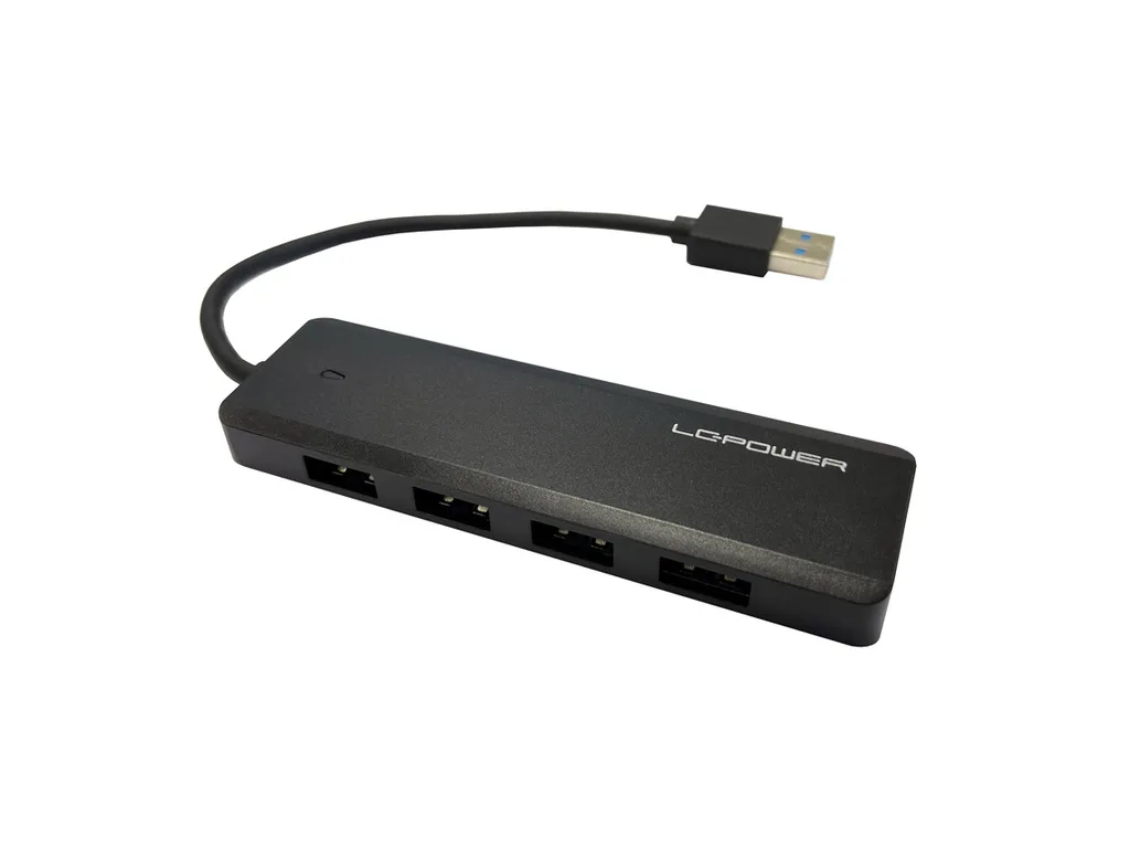 LC Power USB Hub, 4x USB port USB 3.0, Plug n Play, A port
