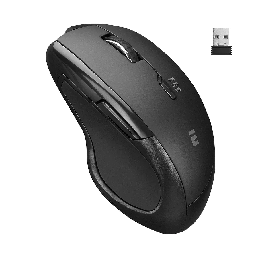 Miš Bluetooth Everest SM-32BT Black 2.4GHz 2-in-1 1600dpi, 36714