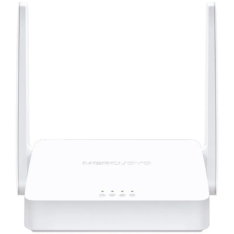 Mercusys 300Mbps Multi-Mode Wireless N Router, 2× Fixed External Antennas, 2× 10/100 Mbps LAN Ports