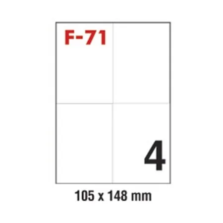 TipTop Office NALJEPNICA TTO 105X148 100/1, TTO105148