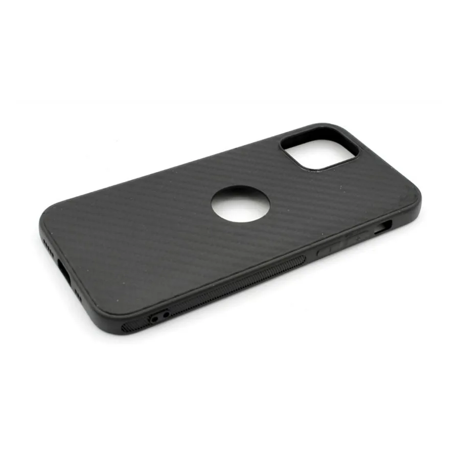 Apple ZAŠTITNA MASKA TPU CARBON FIBER IPHONE 12/12 PRO BLACK