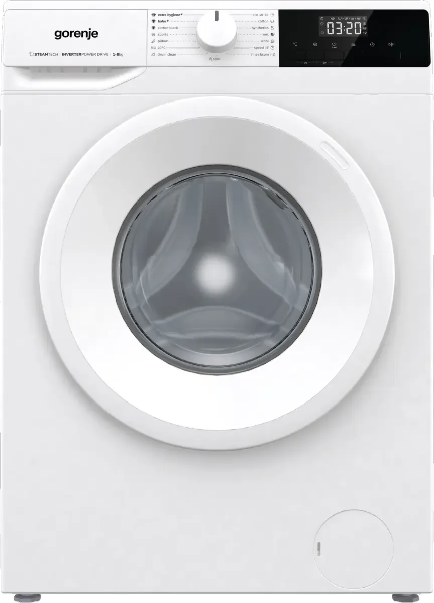 Gorenje G200 Samostojeća mašina za pranje rublja, 8 kg, 1400 rpm WNHPI84AS