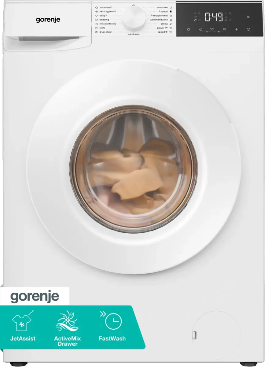 Gorenje G200 Samostojeća mašina za pranje i sušenje rublja, 8 kg, 1400 rpm WD1G2P854A3D2