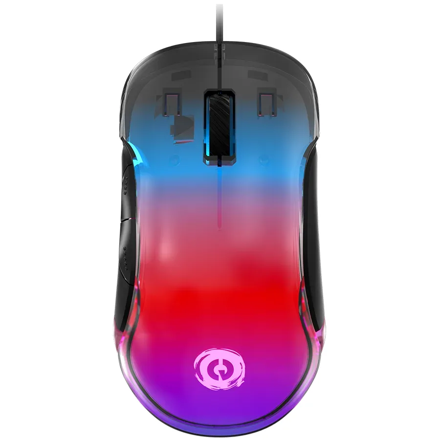 Canyon mouse Braver GM-728 LED Crystal 7buttons Wired Black