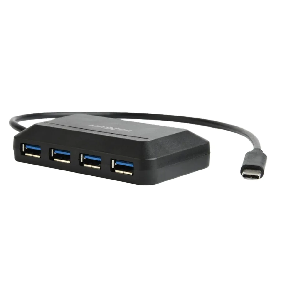USB HUB GEMBIRD 4-port USB 3.1 Type-C hub, ACT-HUB3C-4P
