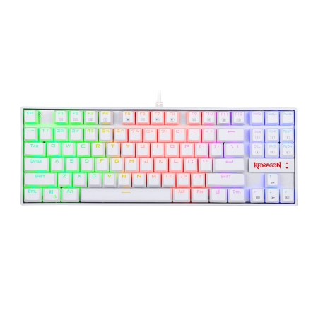 Redragon Gaming Mehanička Tastatura Kumara 2 K552-RGB White Red Switch