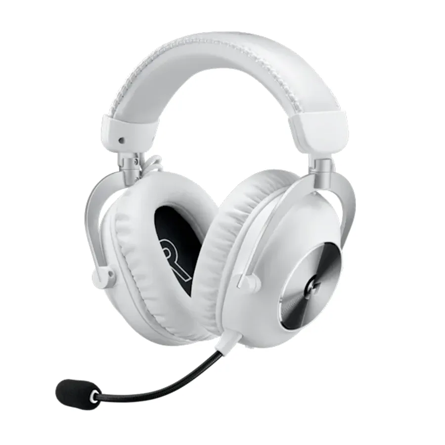 Slušalice sa mikrofonom, Logitech PRO X 2 LIGHTSPEED white, Wireless, Bluetooth, 3,5mm, 981-001269