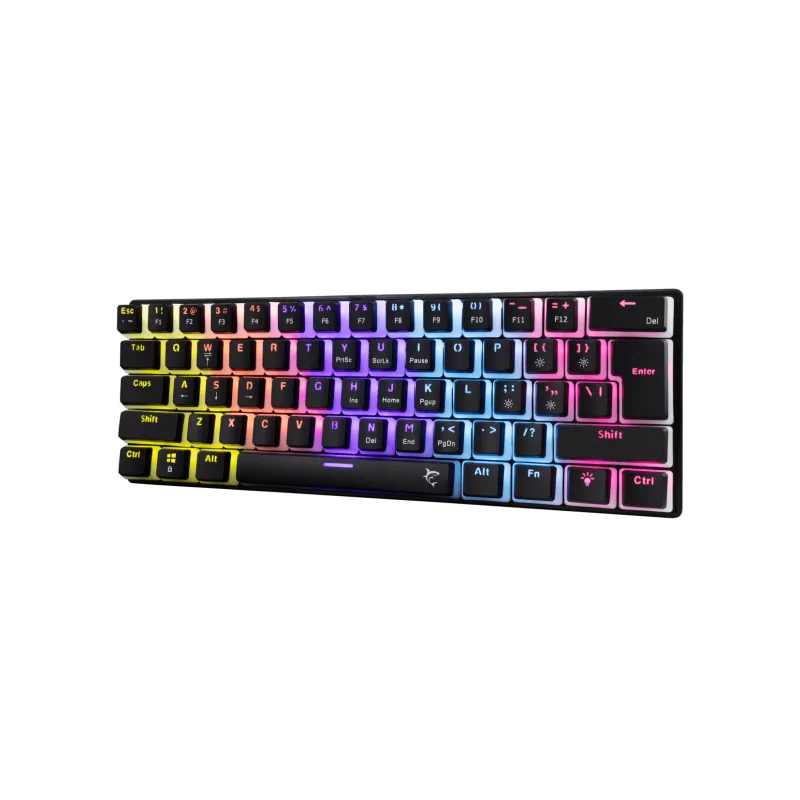White Shark TASTATURA GK-2202 ASHIKO-2 Crna / US / BLUE.SW