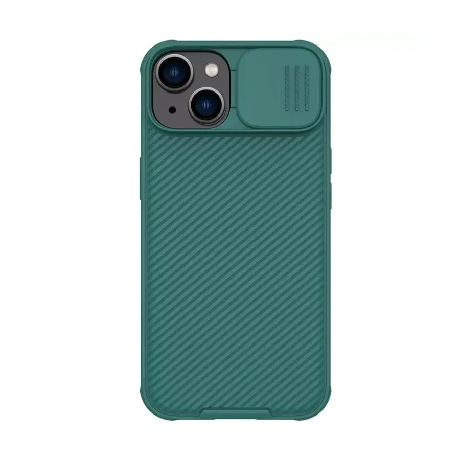 Apple ZAŠTITNA MASKA NILLKIN CAMSHIELD PRO PC+TPU NAVLAKA ZA IPHONE 14/13 ZELENA
