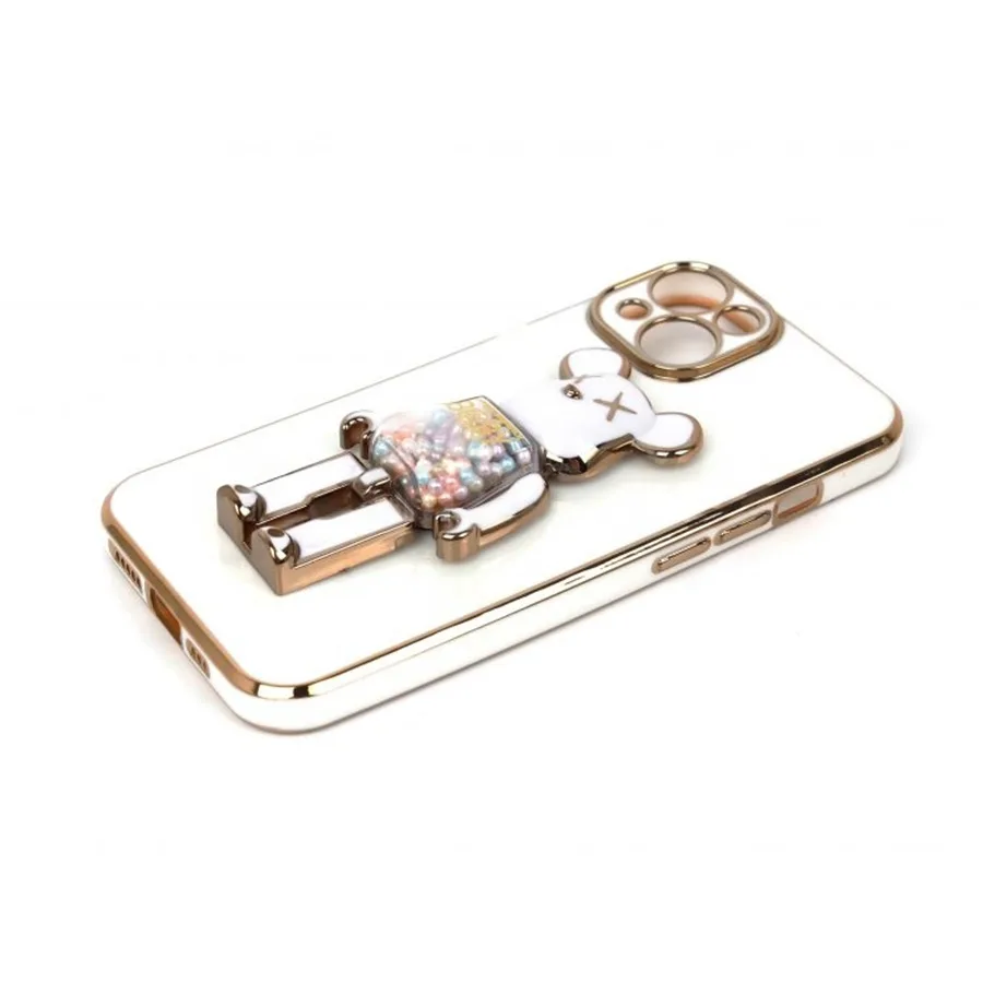 Apple ZAŠTITNA MASKA TPU FRONDY BEAR IPHON 14 WHITE