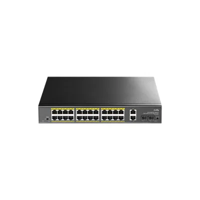 Switch Cudy GS1026PS2, 24-Portni, PoE+, 2x gigabit uplink, 2x gigabit SFP, 300W