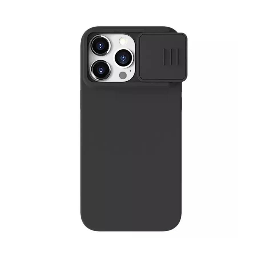 Apple ZAŠTITNA MASKA NILLKIN CAMSHIELD SILKY ZA IPHONE 15 PRO CRNA