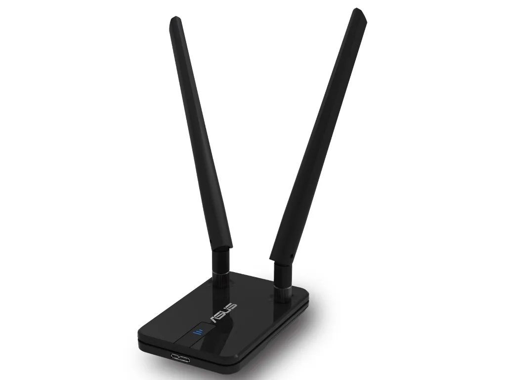 Asus Dual-Band USB AdapterWireless AC1300, USB-AC58, 400+867 Mbps, USB 3.0, 2.4 Ghz/5 Ghz
