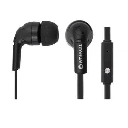 Slušalice sa mikrofonom TITANUM In-Ear, black, TH109K