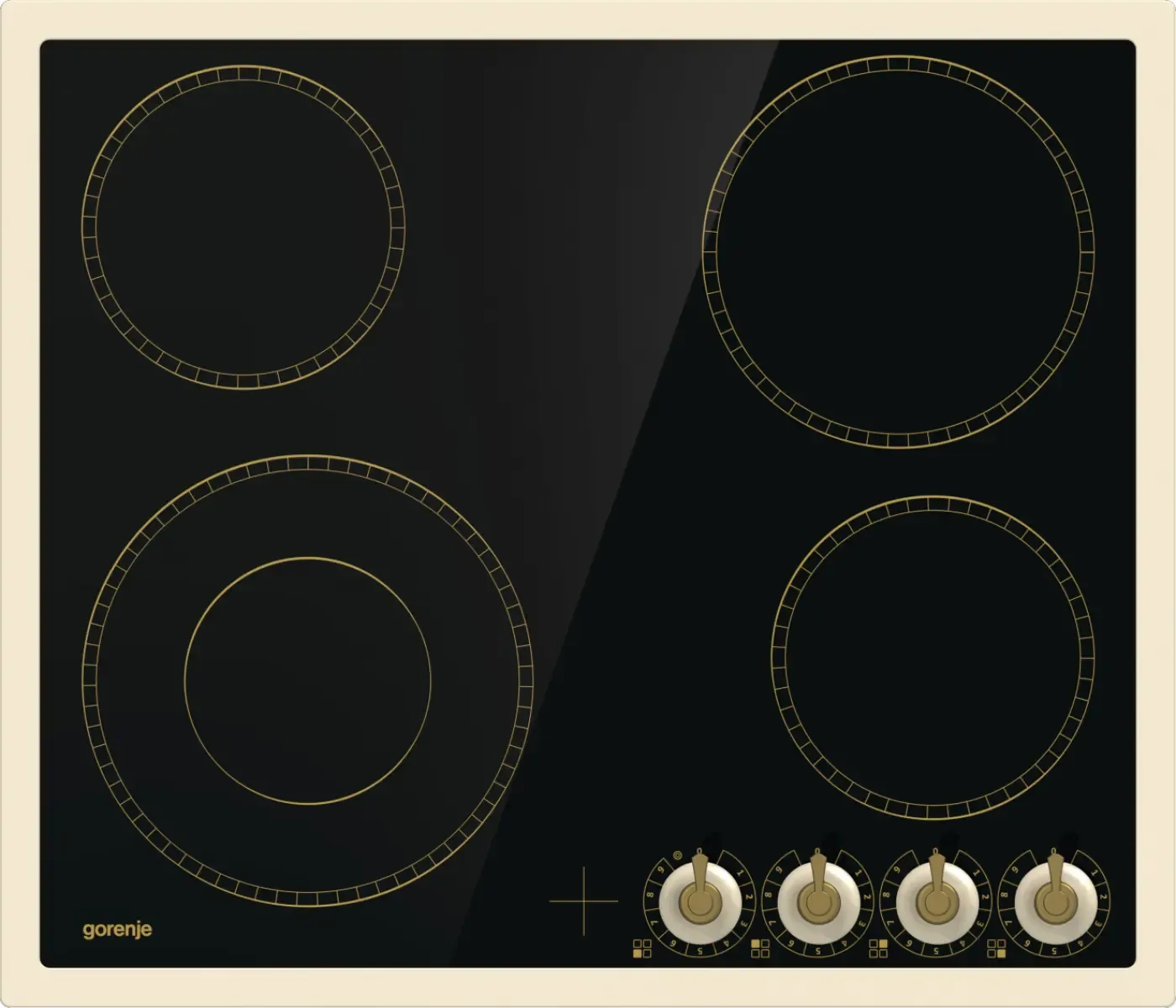 Gorenje Classico Staklokeramička ploča, 60 cm EC642CLI