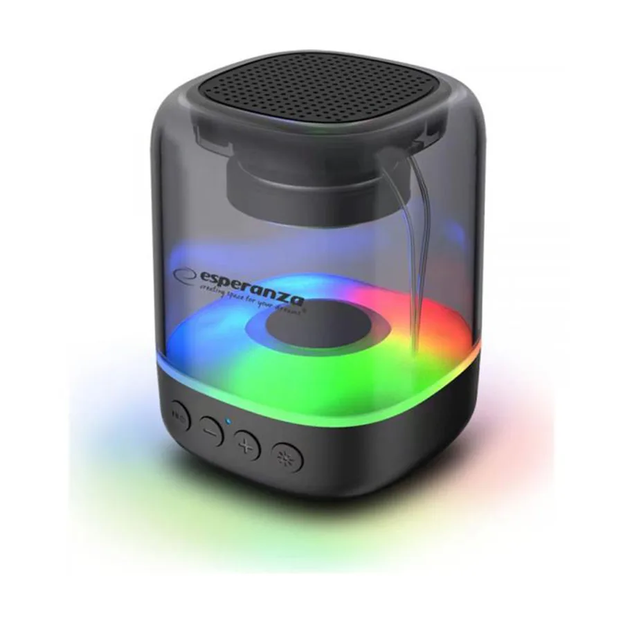 Zvučnik BLUETOOTH FM ESPERANZA VIOLA RGB ILLUMINATED EP154