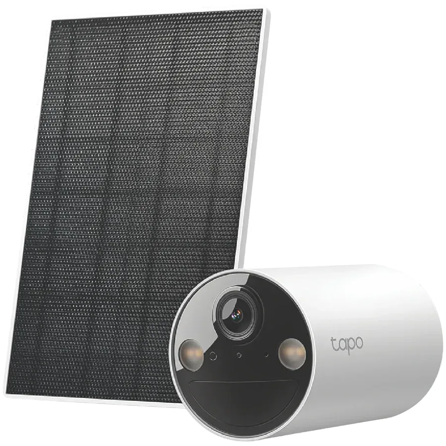 TP-Link Tapo C410 KIT Solar Powered security camera kit, 1 x Tapo C410, 1 x Tapo A201, 2K, 2.4 GHz