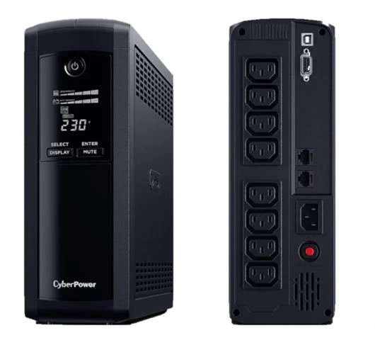 CyberPower 1600VA/960W VP1600EILCD line-int., Euro, desktop