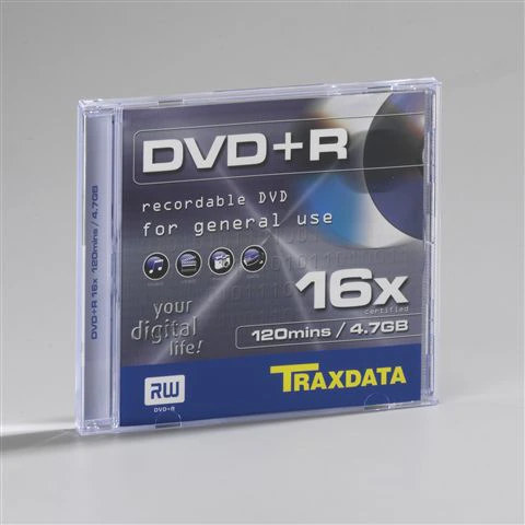 TRAXDATA OPTIČKI MEDIJ DVD+R 16X BOX 1