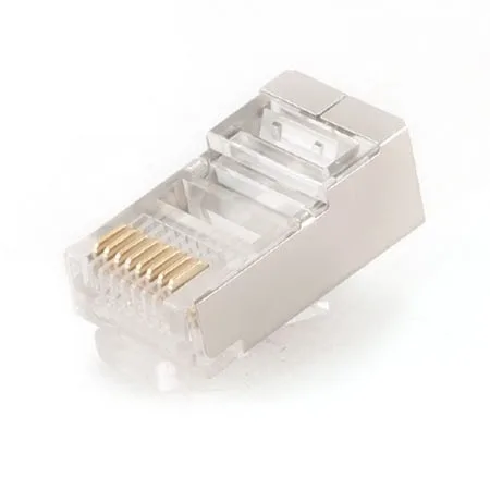 Gembird Konektor 8P8C, modular shielded 30u" gold plated, PLUG5SP/100, 100 kom