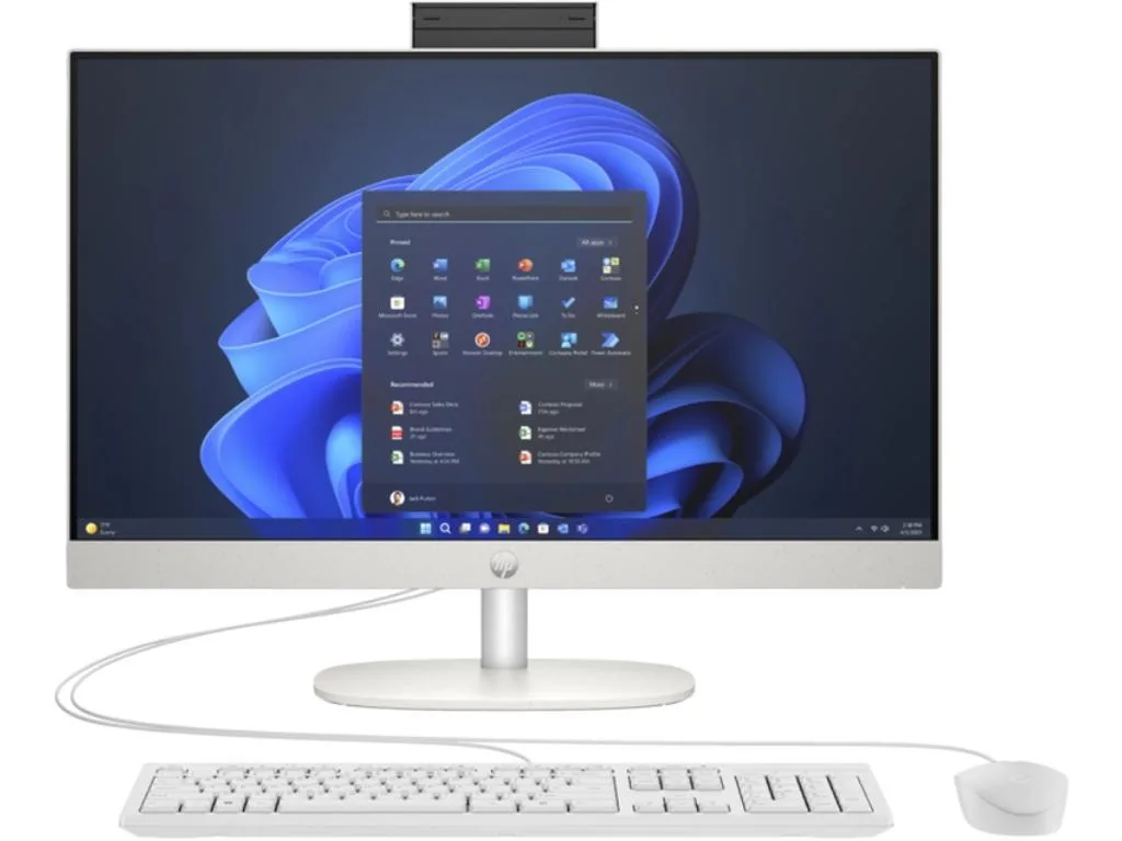 HP ProOne 240 G10 i51335U23,8, NT, 1335,8FB, 256Gb, Freedos, Wlan, periferija, Bijeli