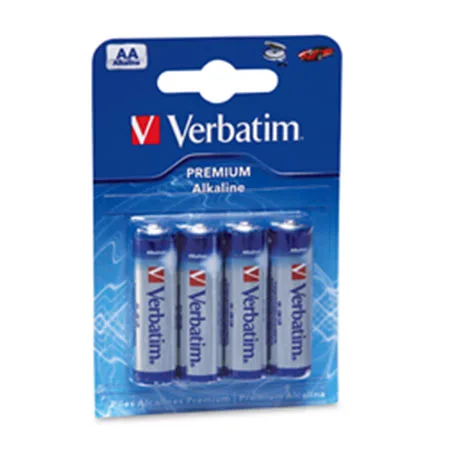 Baterija VERBATIM, 1,5V AA 4/1, ALKALNA 049921, LR-6