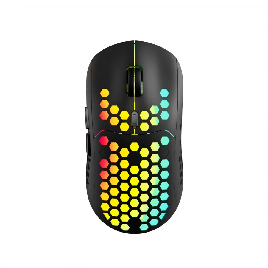 Canyon 7keys Gaming 2.4G wireless mouse, KA8 sensor, DPI up to 1600, rubber coating on panel