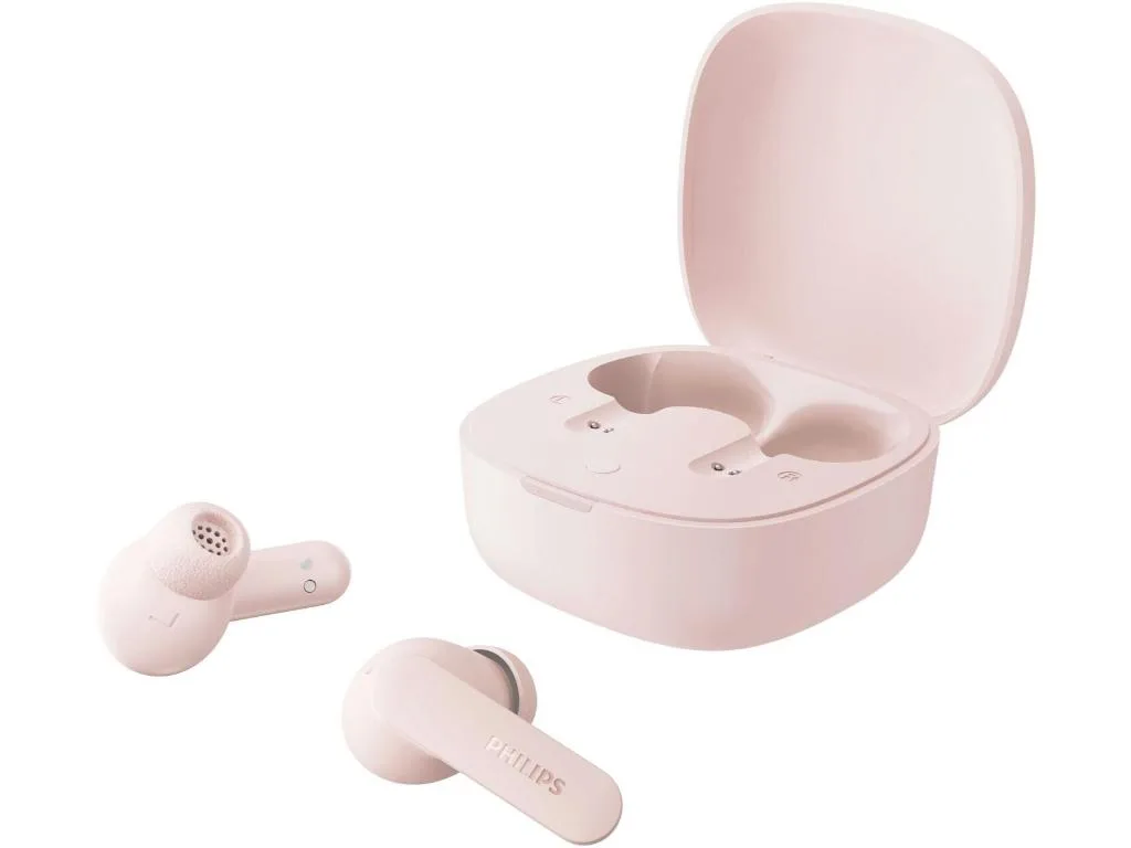 Philips TAT2100PK BT slušalicedo 36h baterija, BT 6.0, IPX4, 4 mikrofona, pogonske jedinice od 10 mm