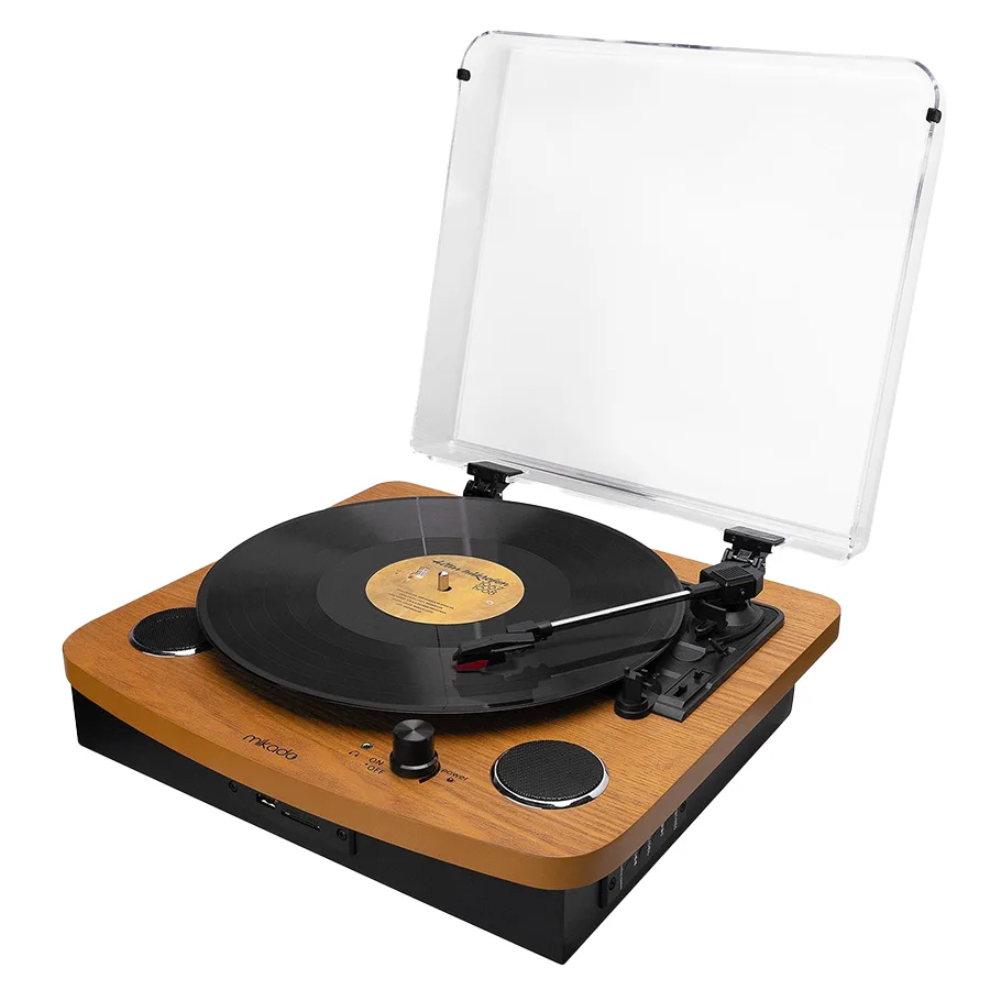 Gramofon Mikado Nostalgia MN-P235 VOYAGER Turntable Wooden USB-BT 3.5mm AUXIN, 35717