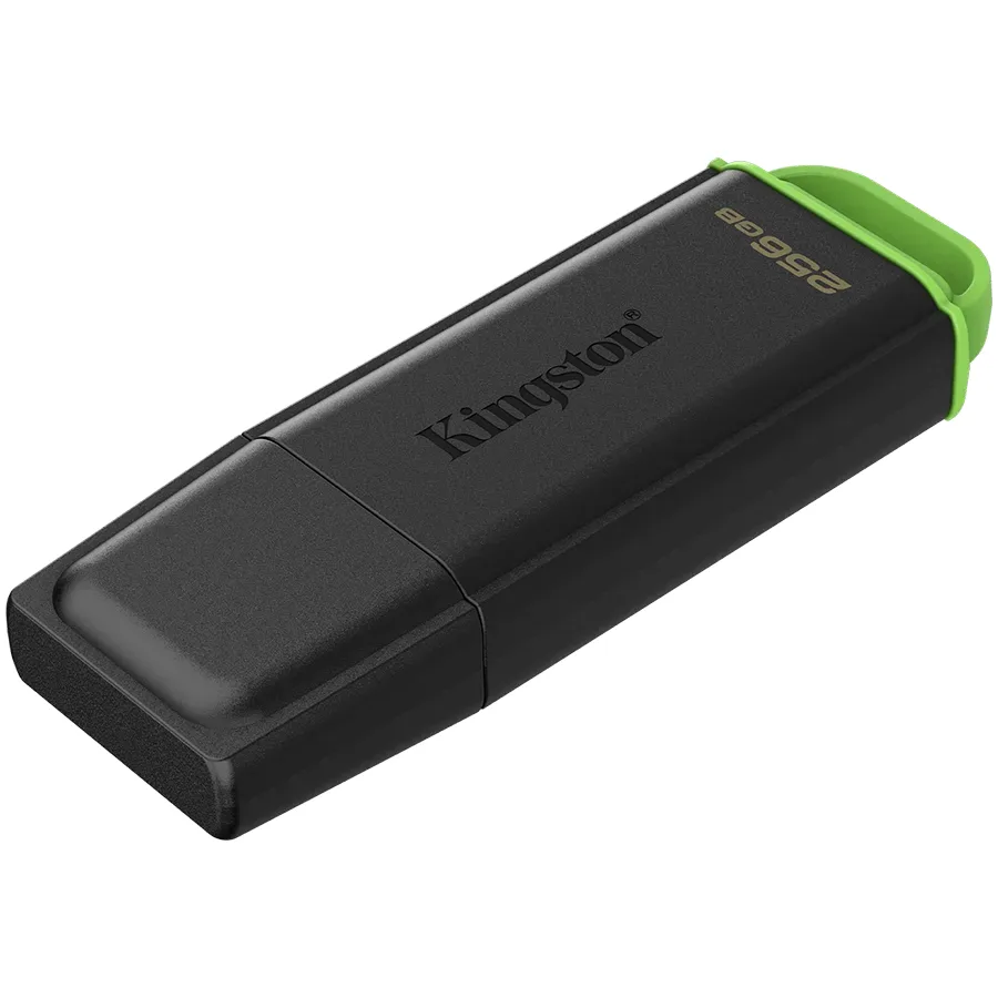 Kingston 256GB Portable USB 3.2 Gen 1 DataTraveler Exodia Black/Green