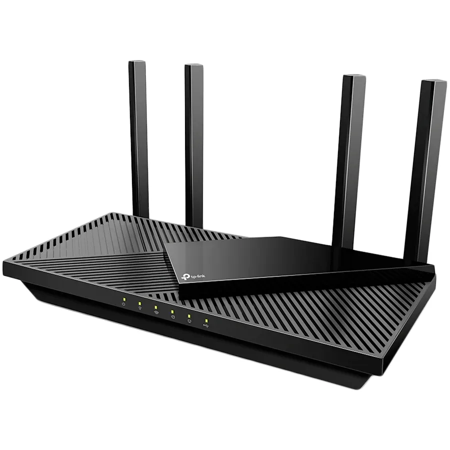 TP-Link Archer AX55 AX3000 Dual Band Gigabit Wi-Fi 6 Router, 2402 Mbps(5 GHz) and 574 Mbps(2.4 GHz)