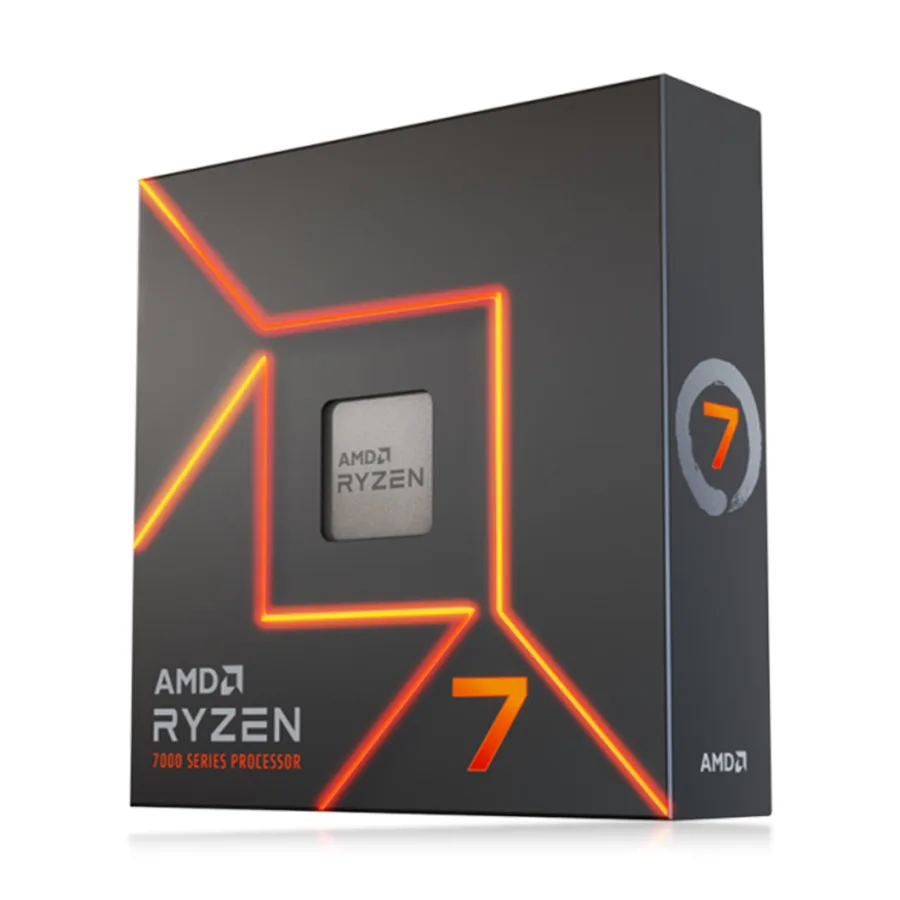 AMD Ryzen 7 7700X AM5 BOX 8 cores, 16 threads, 4.5GHz 32MB L3,105W, bez hladnjaka