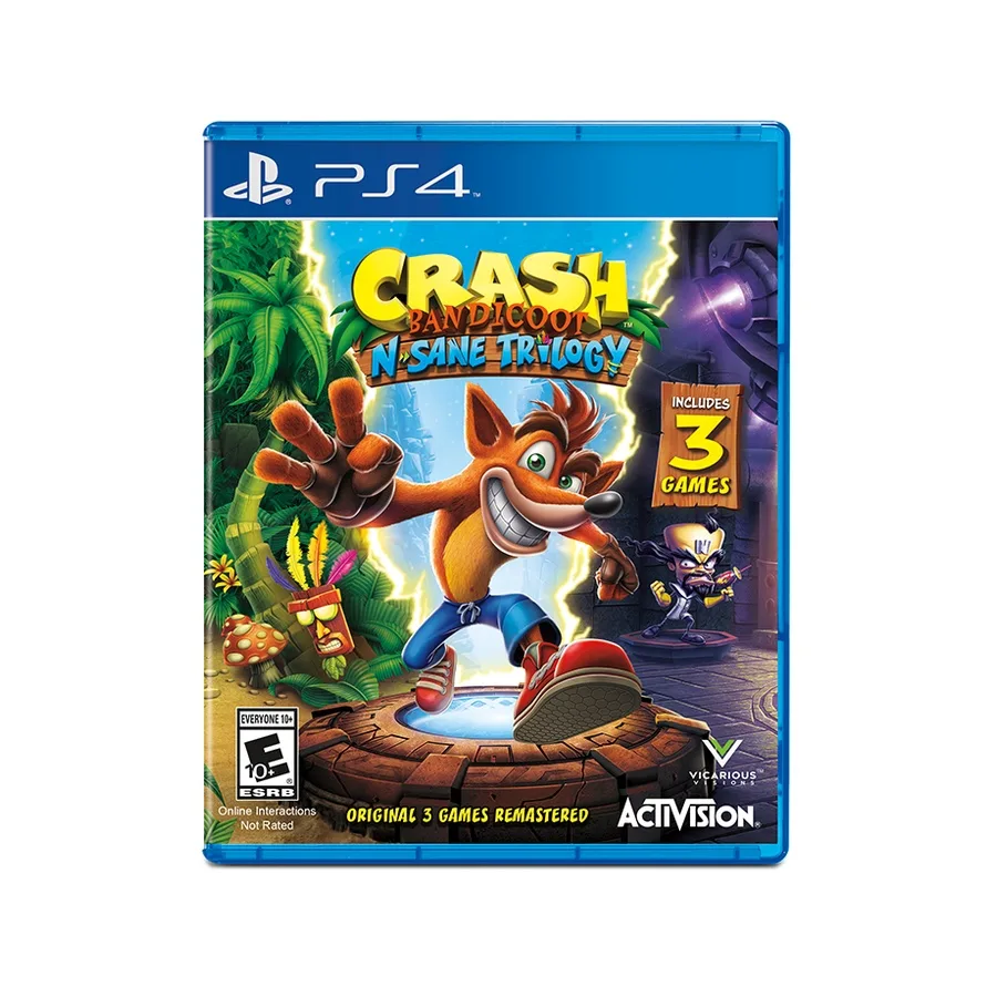 Playstation Crash Bandicoot N. Sane Trilogy PS4